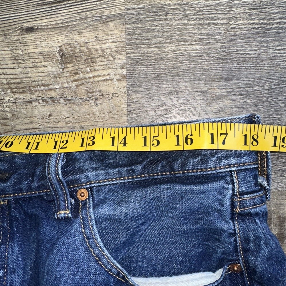 Vintage Levi's 501 Men's 36x30 Button Fly Dark Wash Jeans Made In Mexico - Picture 10 of 10